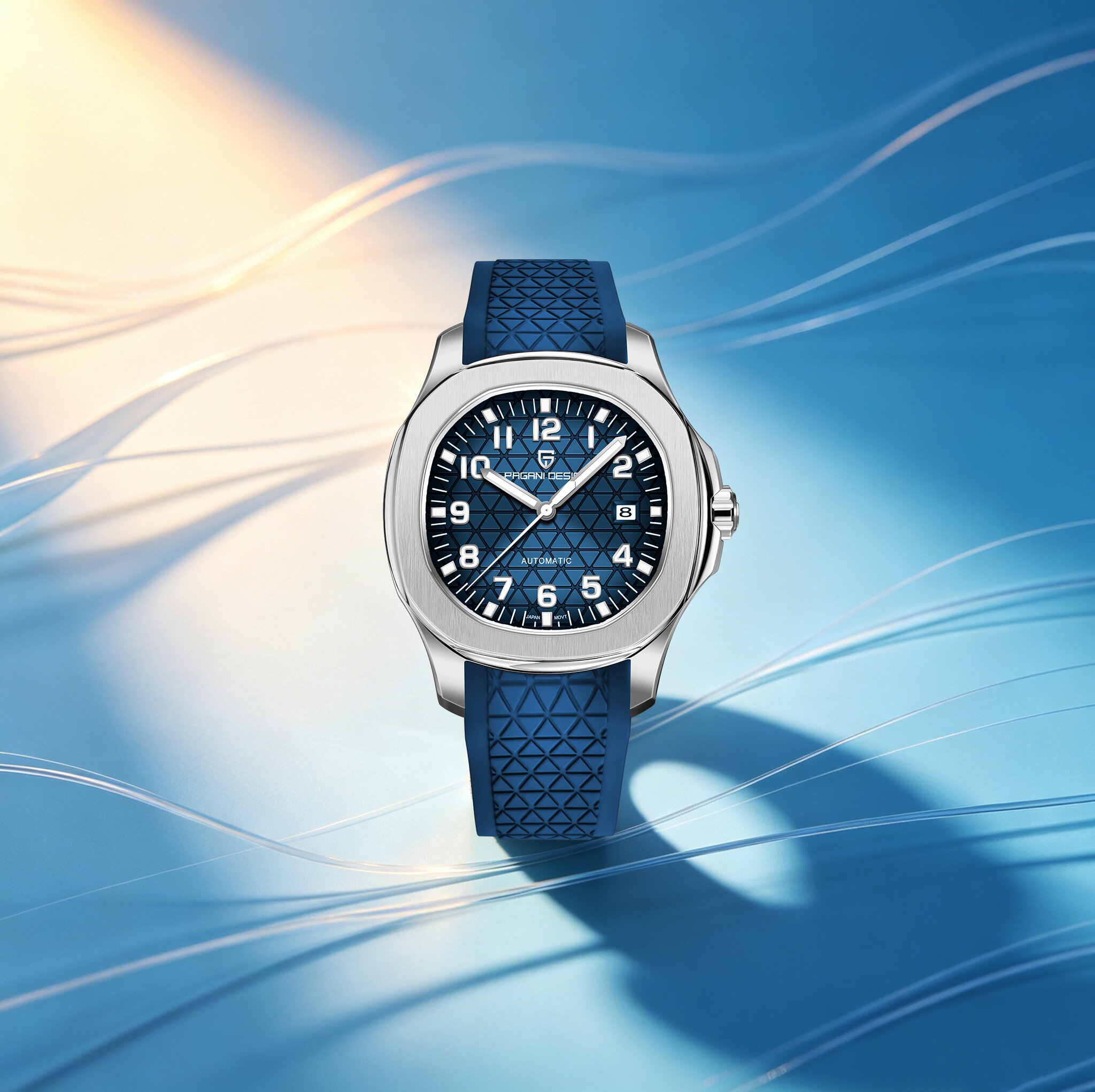 Rubber Strap Diver - PAGANI DESIGN Erkekler Upgrade & Prestige