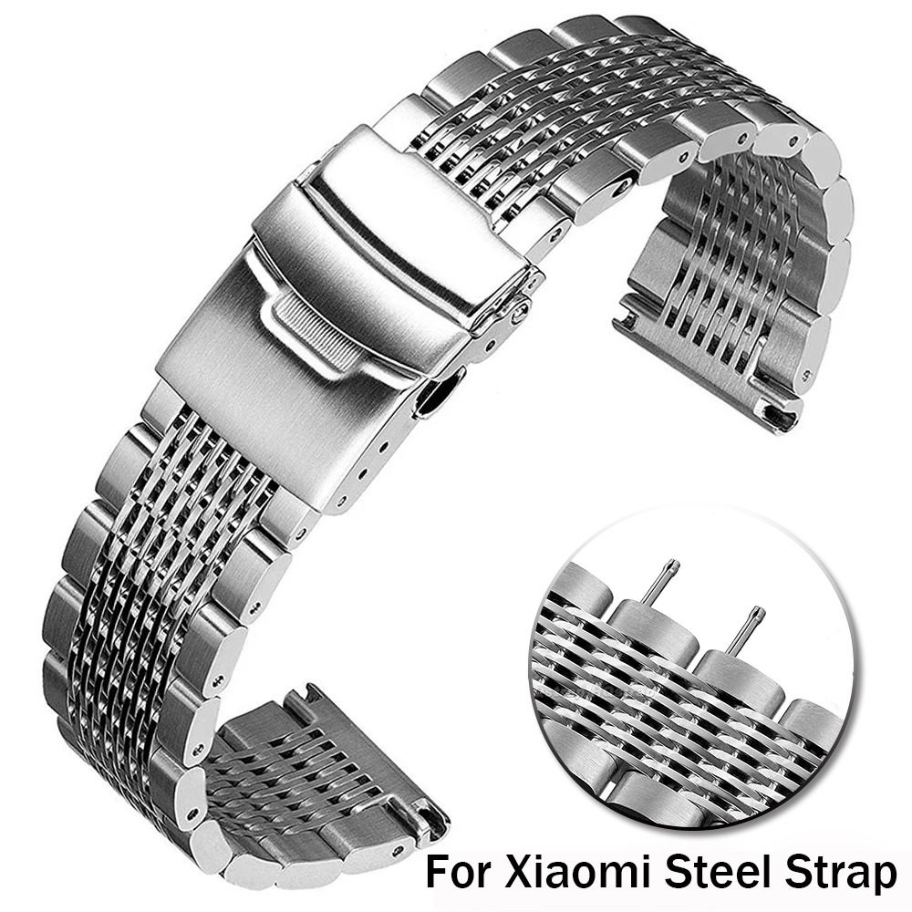 Nato Strap Nylon - 18mm 20mm 22mm Katı Paslanmaz Çelik