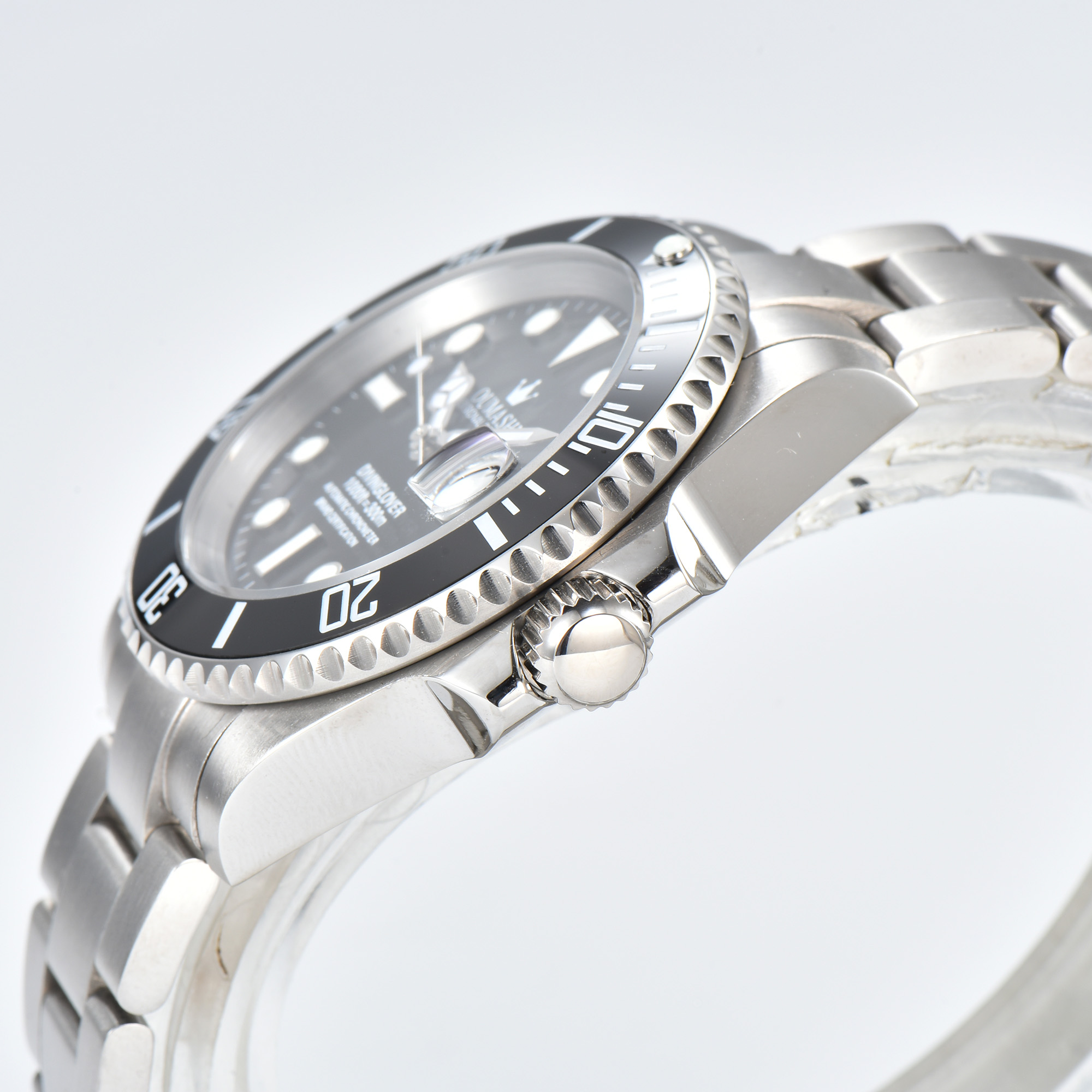 40mm saat Otomatik mekanik saa - Stainless Bracelet Diver incelemesi ve fiyatı