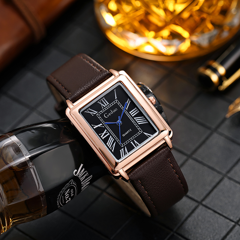Yeni Moda Lüks Tasarımcı Dikdö - Leather Watch Band Men incelemesi ve fiyatı