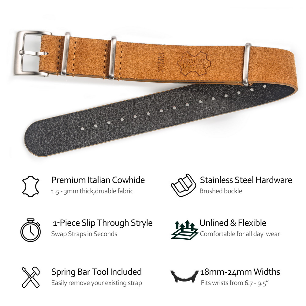 HEMSUT hakiki deri saat kayışı - Tropic Strap Vintage incelemesi ve fiyatı