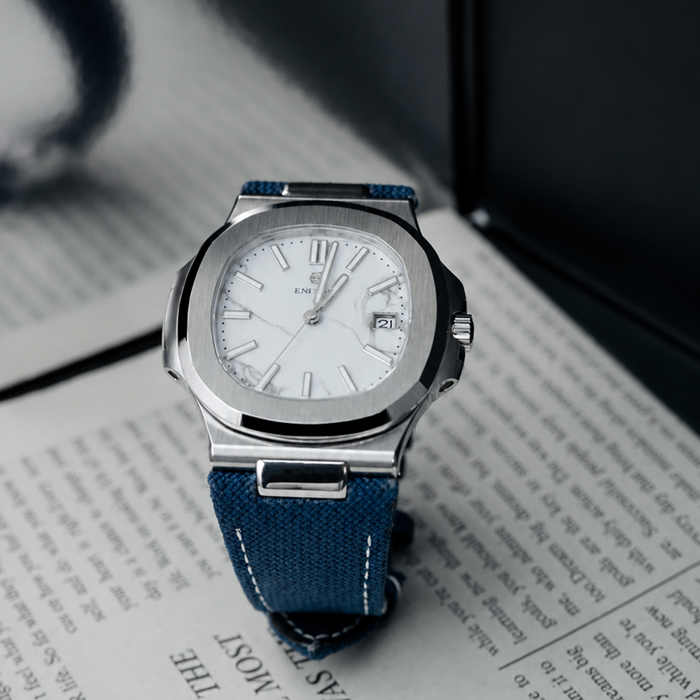 ENITON 38mm Taş Kadranlı Kompo - Canvas Strap Watch incelemesi ve fiyatı