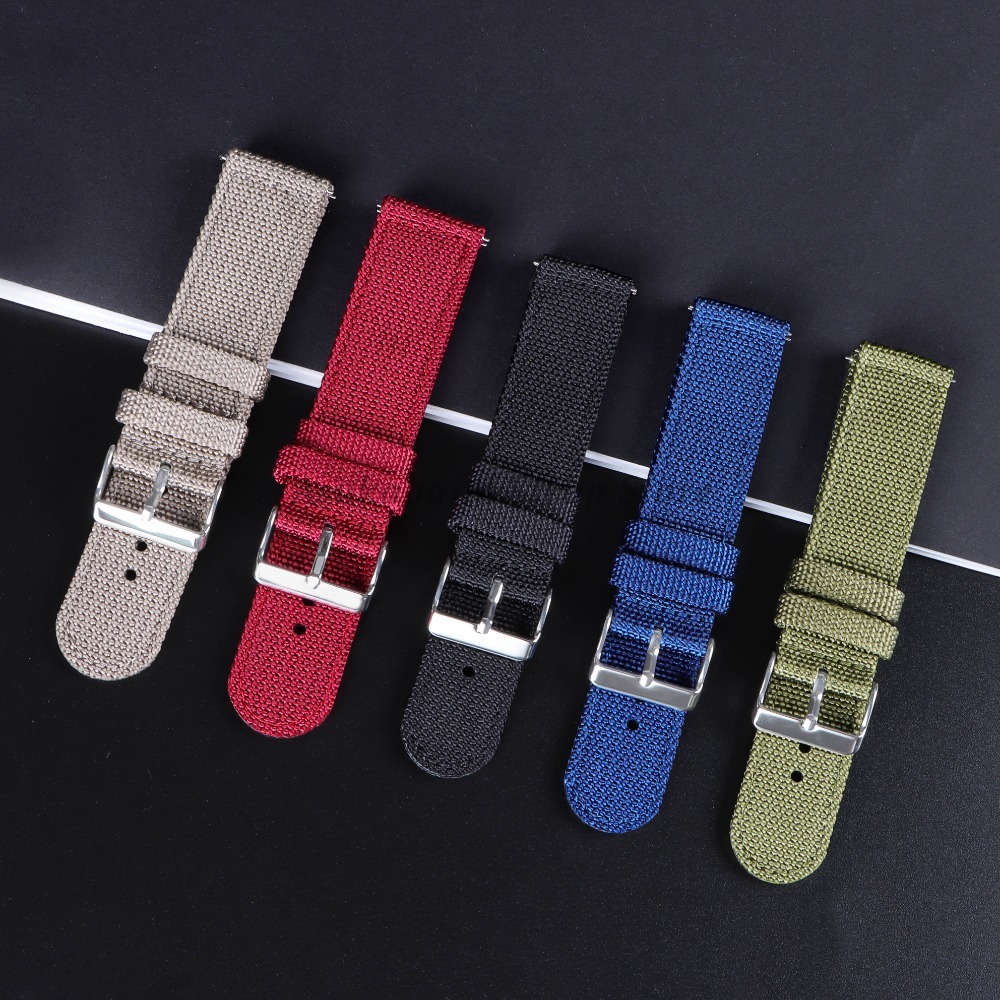 18 20 22 24mm Naylon Kanvas Ka - Nato Strap Nylon incelemesi ve fiyatı