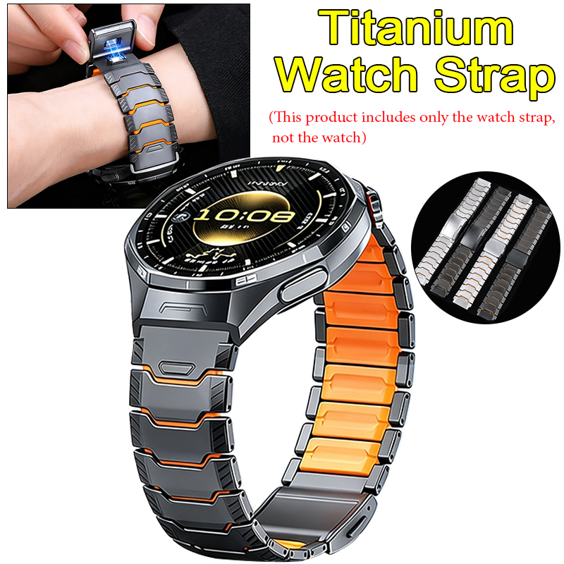 22mm Titanyum Kauçuk Kayış Hua - Silicone Watch Band 22Mm incelemesi ve fiyatı