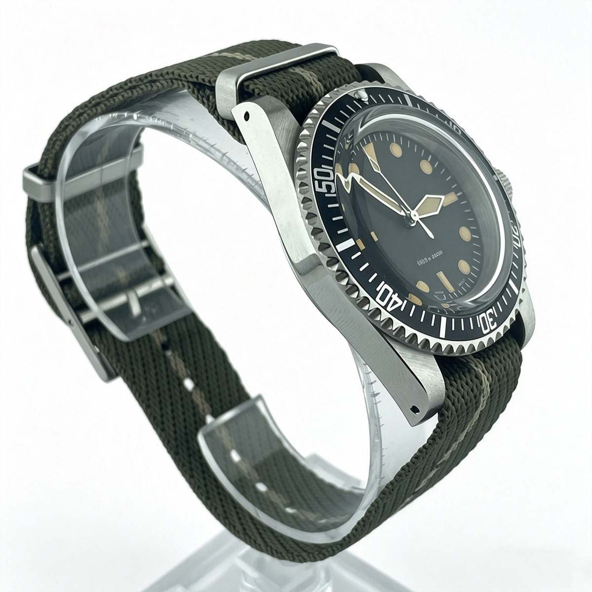 39.5mm Diver Retro Saat Takvim - Tropic Strap Vintage incelemesi ve fiyatı