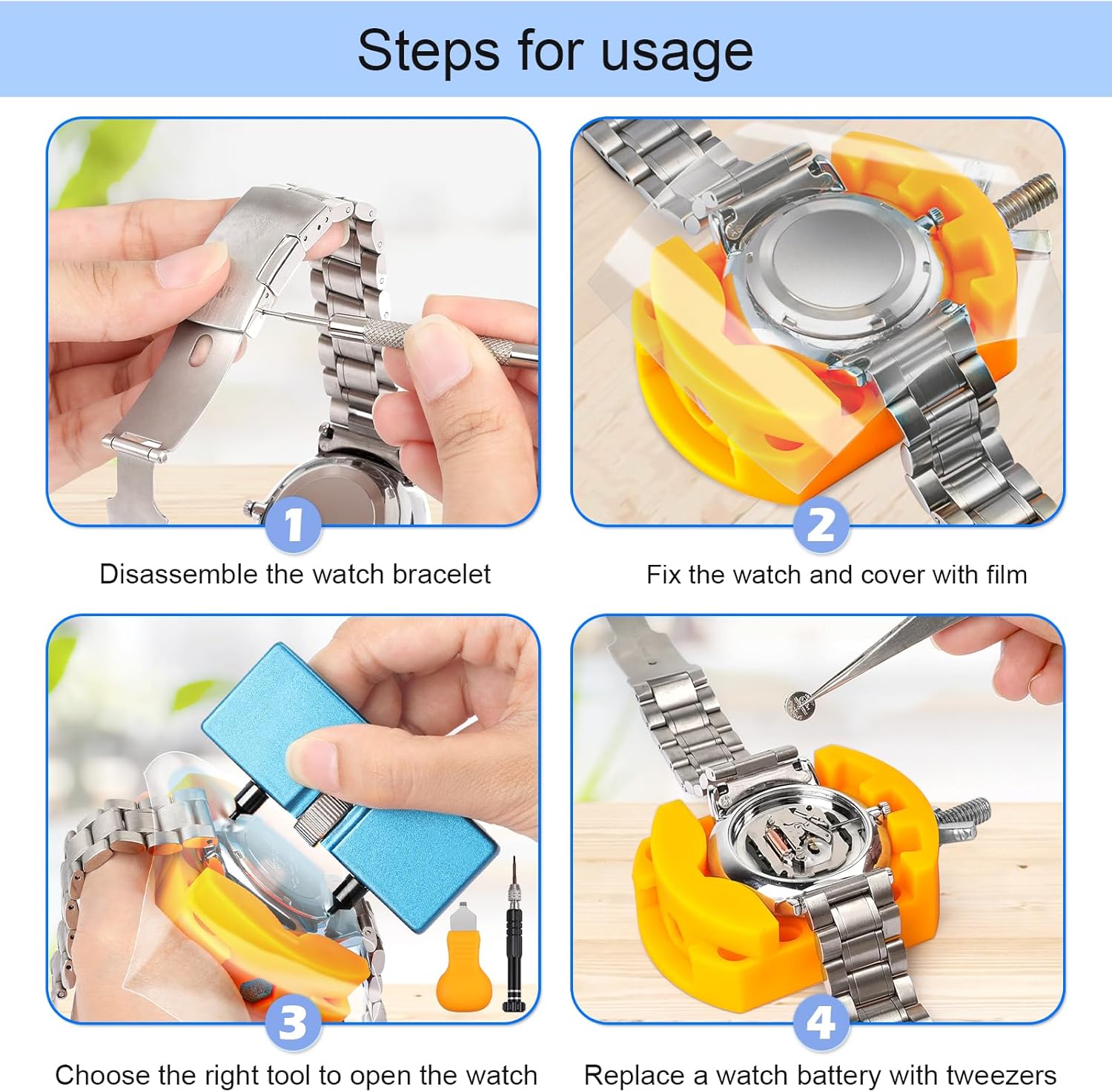 32 adet İzle pil değiştirme ki - Spring Bar Tool Set incelemesi ve fiyatı